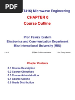 ECE440 MW Chapter - 0 - Course Outline