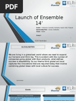 Launch of Ensemble 14': XLRI Jamshedpur