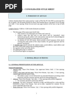 RSQ Consolidated Style Sheet Final Version Amended