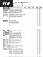 Carta Gantt Ciencias Sociales 2 Semestre