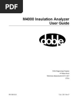 Doble M4000 User Guide