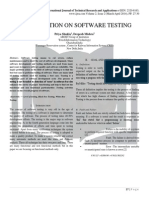 A Composition On Software Testing