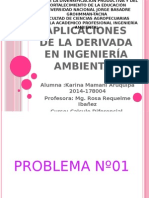 Aplicaciones de La Derivada en Ingeniería Ambiental