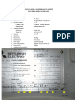 Testing & Commissioning Document For Elevators