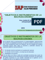 Objetivos e Instrumentos de La Macroeconomía PDF