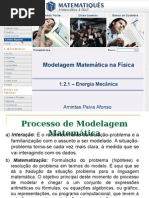 Unidade 1.2.1 - Modelagem Matemática Na Física - Energia Mecânica