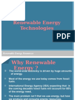 Renewable Energy Technologies