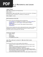 Maths Unit Plan