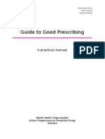 Guide To Good Prescribing