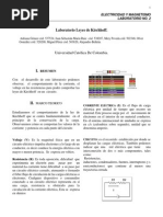 Laboratorio Leyes de Kirchhoff