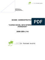 Bases Administrativas Capacitación