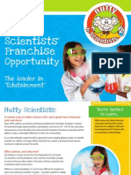 NuttyScientists Franchise Brochure English