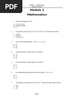 Part 66 Maths