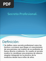 2BIOETICA. Secreto Profesional Power