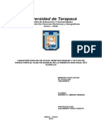 Proceso de Clasificación Fauna Reserva Nacional Río Clarillo