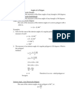 Angles of A Polygon