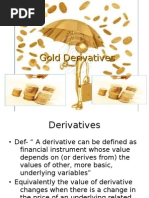 Gold Derivatives