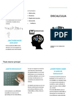 Discalculia 4 FOLLETO