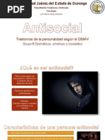 Personalidad Antisocial