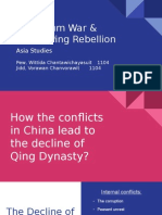 Opium War Tai Ping Rebellion