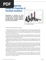 Effect of Materials Design On Properties of Porcelain Insulators