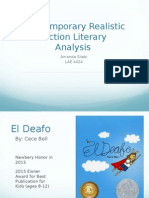 Lae4424 Contemporaryrealisticfictionliteraryanalysis