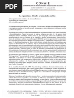 La Represión No Detendrá La Lucha de Los Pueblos