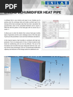 Dehumidifier Heat Pipe