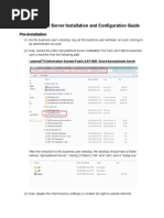 Spreadsheet Server Installation and Configuration Guide