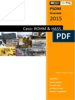 Caso Rohm&Haas PSDM ESIC Granada 17-07-2015