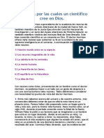 7 Razones Por Las Cuales Un Científico Cree en Dios