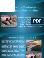 Procesos de Tratamiento de Agua Residual