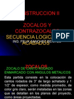 Clase 03 y 04 Zocalos Contrazocalos - Construccion II