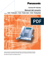 Manual Del Usuario Conmutador-Kxtda 200