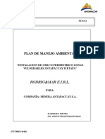 Plan de Manejo Ambiental