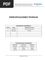 Especificaciones Tecnicas INTRODUCCION VERS 01