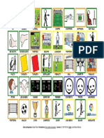 Tablero de Comunicacion Aumentativa Con Pictogramas de ARASAAC Sobre La Liga BBVA 2015-16.