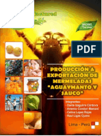 Produccion y Exportacion de Mermeladas de Aguaymanto y Sauco