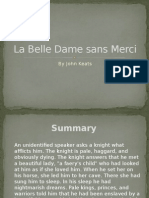 La Belle Dame Sans Merci