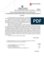 Português Enunciado 10cla 2 Ép 2012