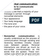 Non Verbal Communication