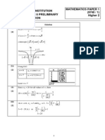 2014 H2 Maths Prelim Papers - RJC P1 Solution PDF