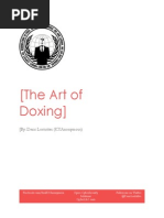 The Art of Doxing - Deric Lostutter