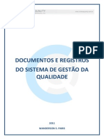 Documentos e Registros Da Qualidade