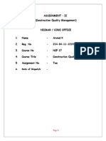 NCP-27 Construction Quality Management