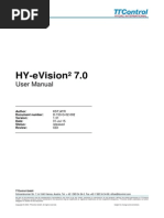 HY-eVision2 7.0 User Manual