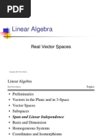 Real Vector Space