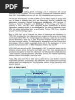 Hcl-The Company: HCL - A Snap Shot