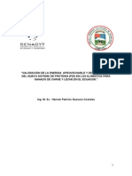 Valoracion de La Energia Disgestible y El Nuevo Sistema PDI