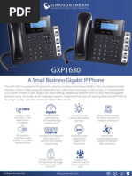 Gxp1630 English Datasheet